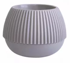 Ghiveci pentru flori Aleana 116001 Boho d10 cm, cacao