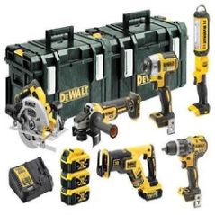 Набор электроинструментов DeWalt DCK685P3T (DCH273+DCG405+DCF887+DCD796+DCS570+DCS355)