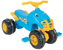 Mașină electrică pentru copii Pilsan 07810 ATV cu pedale pentru copii Cenk, albastru