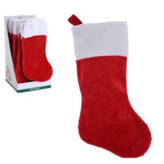 Новогодний декор Promstore 43391 Cizmulita de Craciun pentru cadouri 42сm, textil