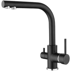Смеситель кухонный Helika-AquaSanita 2663L-601 AKVADUO LONG Black metallic
