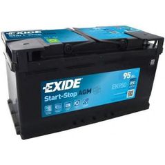 Автомобильный аккумулятор Exide START-STOP AGM 12V 95Ah 850EN 353x175x190 -/+ (EK950)