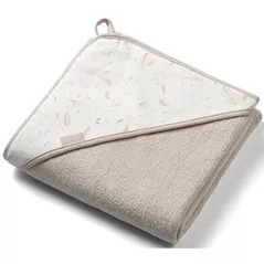 Аксессуар для купания BabyOno 1552/04 Prosop cu gluga de baie Terry bej 100x100