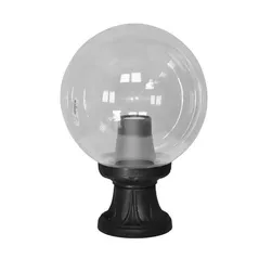 Aplică exterior Fumagalli MIKROLOT/GLOBE 250 60 W Negru/Transparent