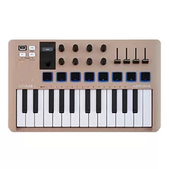 Claviatură MIDI Arturia Midi Controller MINILAB3 Champagne