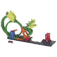 Mașină Hot Wheels HDP03 Set de joc Dragon Drive. Schimb de focuri