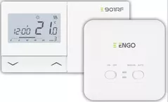 Termostat de cameră ENGO Controls E901RF, wireless, 5-35°C, programabil