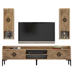Тумба напольная для TV Trendy Samba, Nuc 180x52x35cm