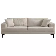 Canapea Trendy Astana Ecru (3 locuri)