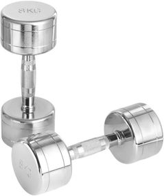 Гантель LivePro 49389 Gantere Chrome Dumbbell 8.0kg, MDPO2017/08/SR
