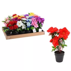 Plantă artificială Promstore 49436 Flori artificiale in ghiveci 20cm