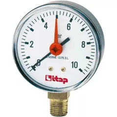 Аксессуар для систем отопления Itap D63 Manometru 10 bar D.1/4" FE radial