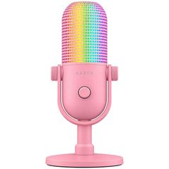 Microfon pentru PC Razer RZ19-05990300-R3M1 Seiren V3 Chroma 32-Bit DSP RGB Quartz Edition