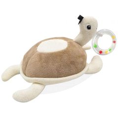 Погремушка BabyJem 819 Jucarie zornaitoare din plus Broscuta testoasa Maro (3+ luni)