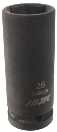 Set de tubulare, bite, duze JTC JTC-649026 головка торцевая ударная глубокая 3/4" 26 мм
