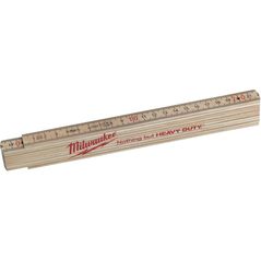 Линейка Milwaukee 4932459303 Metru de tamplarie subtire din lemn 2m