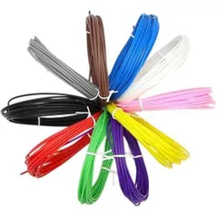 Filament pentru imprimantă 3D Gembird PCL low temperature filament set for 3D Pen, 10 colors, 0.15kg, 1.75mm