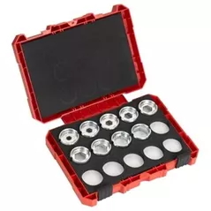Set de tubulare, bite, duze Milwaukee 4932471998 DIN22 Al Die Kit