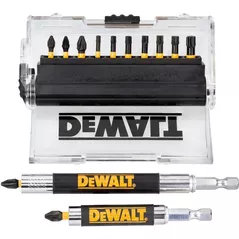 Set de tubulare, bite, duze DeWalt DT70574T Set capete de insurubat impact torsion cu prelungitoare magnetice 14pc.