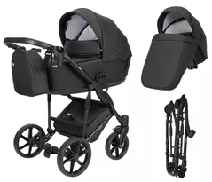 Сărucior pentru copii Angelina Carucior 2in1 Velio Black VE-11