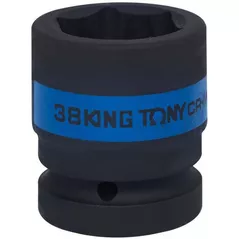 Набор головок, бит, насадок King Tony 853538M головка торцевая ударная 1" 38мм