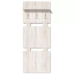 Мебель для прихожей Fabrik Home Вешалка для прихожей Модуль 8 (600x1470x285) Дуб сонома