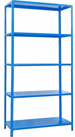 Raft de depozitare УХЛ-МАШ МС-С 1970x1000х400 Стеллаж модульный (5 полок) Синий