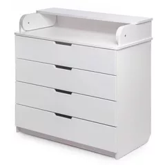 Комод-пеленатор PernaMea HappyBaby Pro 800x1030 (4sert) MDF alb (119470)