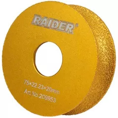Диск шлифовальный Raider 209954 Disc abraziv diamantat 75x22,23x30