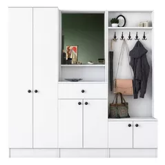 Mobilă pentru antreu Trendy M3-1559, 179x182x37cm (GTR001424)