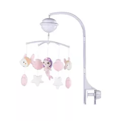 Carusel pentru pătuț Chipolino MILD02307MER Mermaid, карусель с проектором