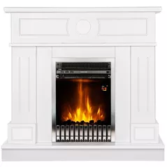 Камин электрический ArtFlame Ambasador nut & Gala silver