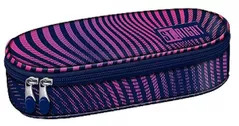 Школьный пенал St.RIGHT 57803 Penar 23x9.5x6cm, Violet Gradient Wave