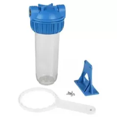 Cartuș filtre de tip-curgere Hydro S Corp transparent pentru filtru 10" 1"