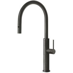 Смеситель кухонный Gessi 60026-707 Gessi 316 Black Metal Brushed PVD