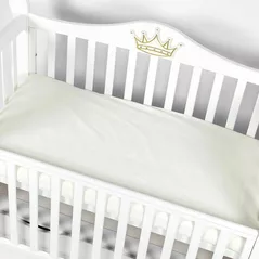 Детское постельное белье PernaMea Cearsaf pe elastic 120x60cm Ivory (PM.101357/4)