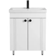 Шкаф под умывальник Mashtab 12130 Palma (Sava) cu 2 uși 650x470x850 Alb mat