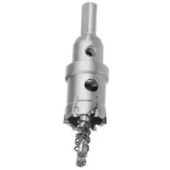 Set de tubulare, bite, duze Wadfow WKJ6B32 Carota metal TCT 32mm cu burghiu centrare