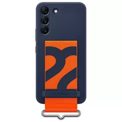 Husă pentru smartphone Samsung EF-GS901 Silicone with Strap Cover Navy