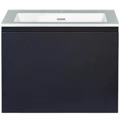 Шкаф под умывальник Bayro подвесной Formal Allegro 600 антрацит мат