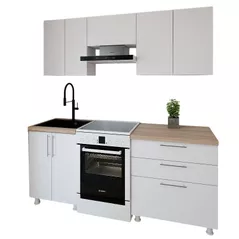 Мебель для кухни Smartex (30049) K2 200сm Alb