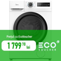 Стиральная машина с фронтальной загрузкой Midea MF110W80BA10/W-HR