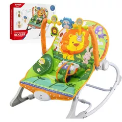 Leagăn pentru bebeluși Huanger (77921) Balansoar pentru bebeluși în stil animal HE0653