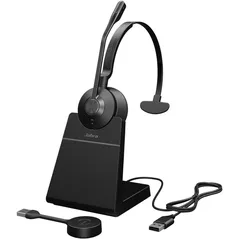 Наушники беспроводные Jabra 9653-415-111 Engage 55 SE, UC Mono, Link400a, Stand