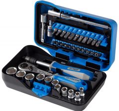 Set de unelte de mână King Tony 2539MR-AM набор 1/4" торцевых головок 6 гран., бит и принадлежностей, 39 пр.