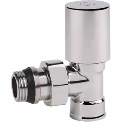 Accesoriu climatizare Genesis Premium B14 Robinet calorifer (uscător) colțar cromat