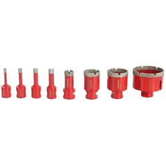 Set de tubulare, bite, duze MAR-POL M22594 carote diamantate 6-68mm Rapid Long-Life