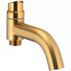 Смеситель для умывальника kfa armatura Излив Moza матовое золото