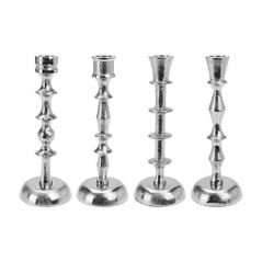 Lumânare Holland 27449 Подсвечник никелированный 20cm