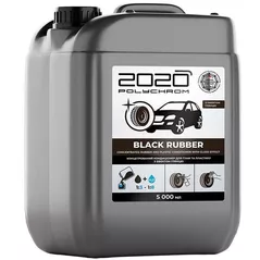 Produs de îngrijire auto Polychrom 2020 Concentrat-Polish pentru roți BLACK RUBBER, 5 L